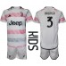 Juventus Gleison Bremer #3 Babykleding Uitshirt Kinderen 2023-24 Korte Mouwen (+ korte broeken)